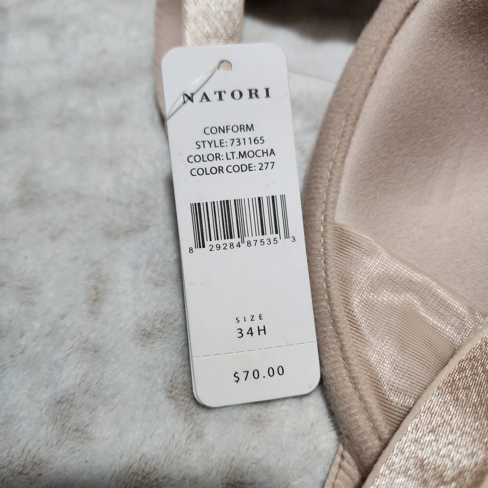 Natori Conform Full Fit Contour Bra 731165 Mocha NWT Size 34H - Picture 13 of 15